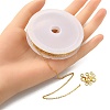 DIY Chain Bracelet Necklace Making Kit DIY-YW0007-05G-3