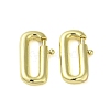 Brass Spring Gate Rings KK-B089-33G-1