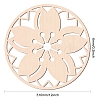 Laser Cut Wooden Wall Sculpture WOOD-WH0105-004-2