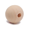 Wood European Beads WOOD-WH0022-03B-2