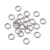Non-Tarnish 304 Stainless Steel Open Jump Rings X-STAS-C040-01J-P-1