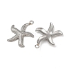 304 Stainless Steel Pendants STAS-A129-11A-P-2