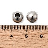 Tarnish Resistant Stainless Steel Beads X-STAS-R032-8mm-2