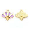 Alloy Enamel European Dangle Charms PALLOY-YW007-01-1