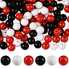 3Colors Opaque Acrylic Beads MACR-SP0001-94B-1