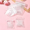 40Pcs 4 Styles Transparent Plastic Zip Lock Bags OPP-FS0001-10-8