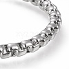 Tarnish Resistant 304 Stainless Steel Box Chain Bracelets BJEW-I288-01P-3