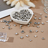 200Pcs 10 Styles Tibetan Style Alloy Beads FIND-FH0016-54-4
