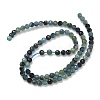 Natural Blue Tourmaline Beads Strands G-B168-A06-2mm-3
