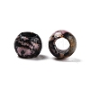 Natural Rhodonite European Beads G-T092-10mm-26-2