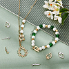 10Pcs 2 Colors Eco-friendly Brass Toggle Clasps KK-BBC0025-30-4