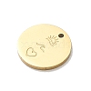 304 Stainless Steel Charms SA-CBA2714-04E-G-2