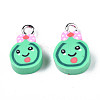 Imitation Food Handmade Polymer Clay Charms CLAY-N006-40-2