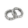 Ring 316 Surgical Stainless Steel Hoop Earrings EJEW-G416-19C-AS-4