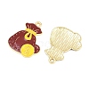 West Cowboy Theme Alloy Enamel Pendants ENAM-L056-01A-02-2