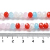 Glass Beads Strands EGLA-A034-M6mm-41-3