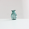 Transparent Miniature Glass Vase Bottles BOTT-PW0006-03G-1