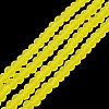 Transparent Glass Beads Strands EGLA-A034-T8mm-MD29-2