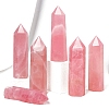 Natural Rose Quartz Hexagonal Prism Display Decorations PW-WG1FC46-01-1