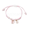 Adjustable Nylon Cord Braided Bead Bracelets for Women BJEW-JB11409-01-2