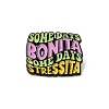 Quote Some Days Bonita Some Days Stressita Enamel Pin JEWB-D014-04D-1