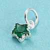 925 Sterling Silver Birthstone Charms STER-G035-01C-02-2