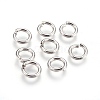 Tarnish Resistant 304 Stainless Steel Saw Cut Open Jump Rings STAS-P212-25P-20-1
