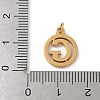 304 Stainless Steel Charms
with Jump Ring STAS-R001-02G-G-3