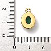 Natural Green Onyx Agate(Dyed & Heated) Pendants STAS-R009-04G-04-3