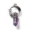 Natural Amethyst Pointed Pendants G-I0322-03P-08-3