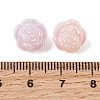 UV Plating Opaque Acrylic Beads OACR-G058-17B-3