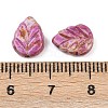 Czech Pressed Glass Beads GLAA-I061-06C-3