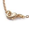 Brass Butterfly Pendant Necklaces NJEW-JN02678-01-4