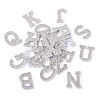 Alphabet Resin Rhinestone Patches DIY-TAC0005-45A-2