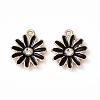 Alloy Rhinestone Pendants PALLOY-P287-01LG-02-2