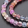 Crackle Glass Beads Strands GLAA-S192-B-007B-3