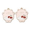 Alloy Enamel Pendants STAS-I354-02KCG-04-1