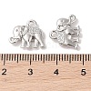 Vintage Elephant Charms X-PALLOY-ZN-47017-N-FF-3