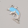 Ocean Theme Alloy Enamel Pendants LS-ENAM-CJC0022-14A-AS-1