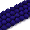 Opaque Glass Beads Strands LS-GLAA-T032-P8mm-MD03-1