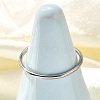 304 Stainless Steel Open Cuff Rings for Women RJEW-F170-03P-03-5