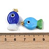 Handmade Lampwork Pendants X1-LAMP-A007-01G-01-3