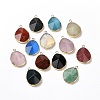 Natural & Synthetic Mixed Stone Pendants G-I207-14-1