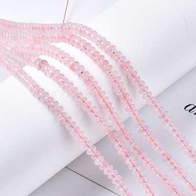 Natural Rose Quartz Beads Strands G-S366-123-1
