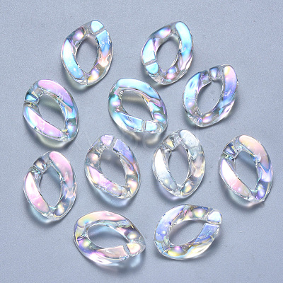 Transparent Acrylic Linking Rings X-OACR-S036-001A-D01-1