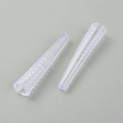 Plastic Tweezer Protective Covers AJEW-WH0323-42C-1