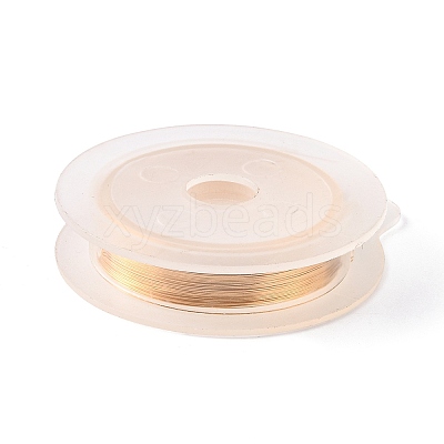 Round Copper Wire for Jewelry Making CWIR-WH0001-0.3mm-05-1-1