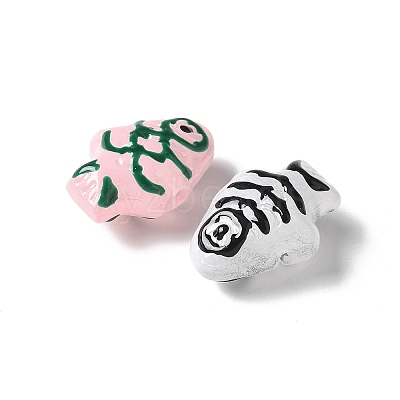 Baking Paint Glass Enamel Beads BLOW-D300-04K-1