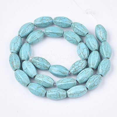 Synthetic Turquoise Beads Strands X-TURQ-S391-08B-1