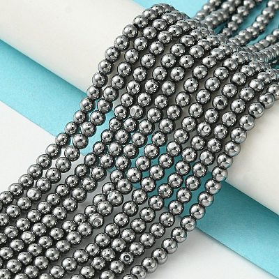 Terahertz Stone Beads Strands G-Z034-B13-01-1